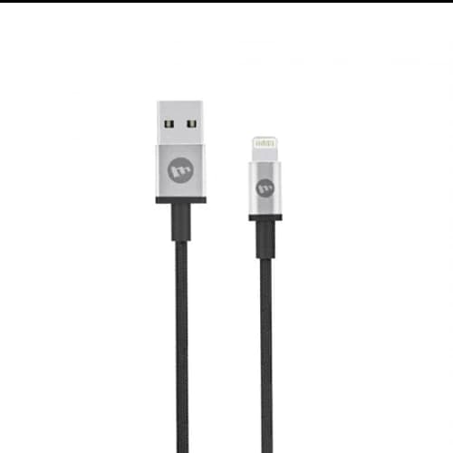 Cáp Lightning Mophie 1M Black White