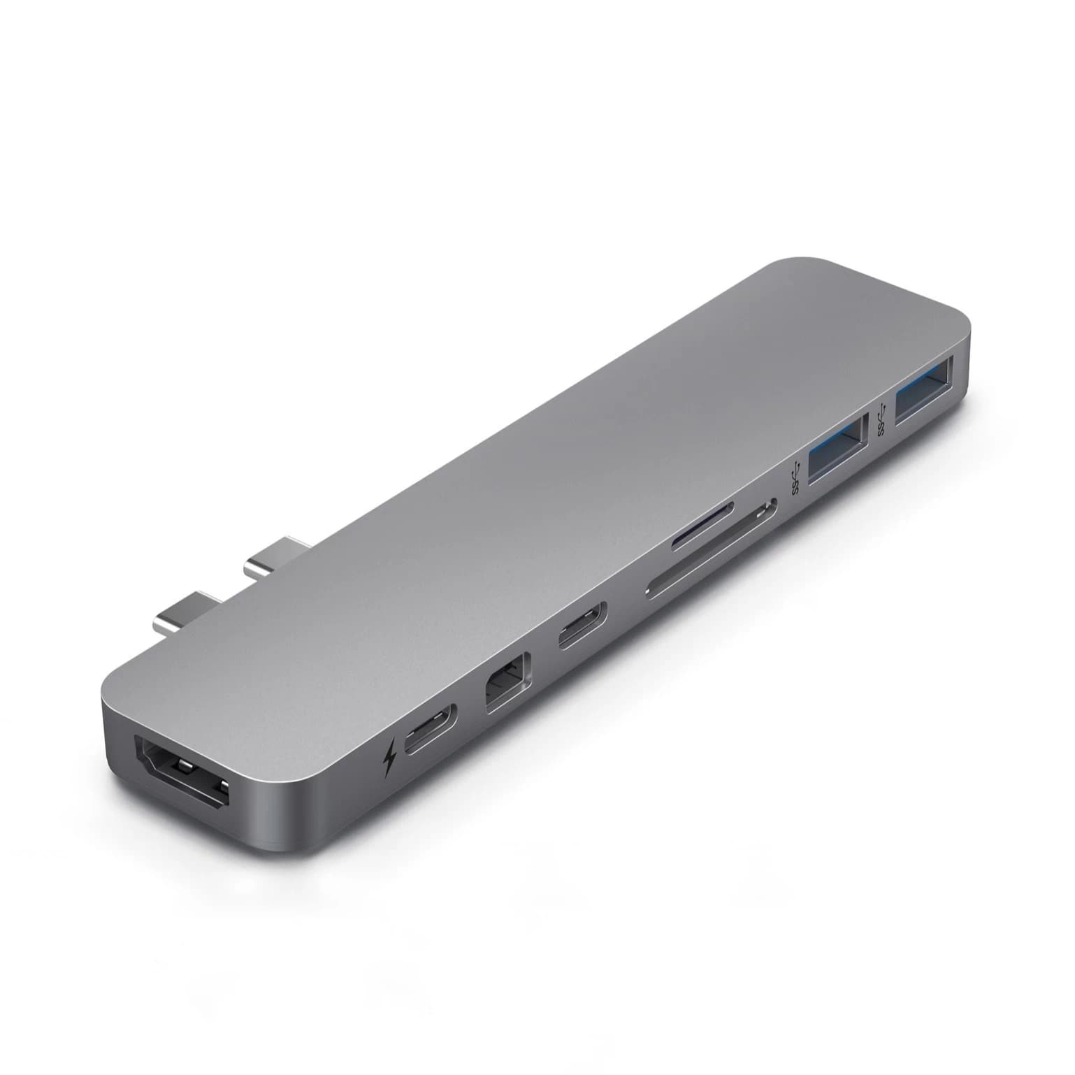 Cổng chuyển HyperDrive USBC Pro 8 in 2 Grey (GN28D Grey)
