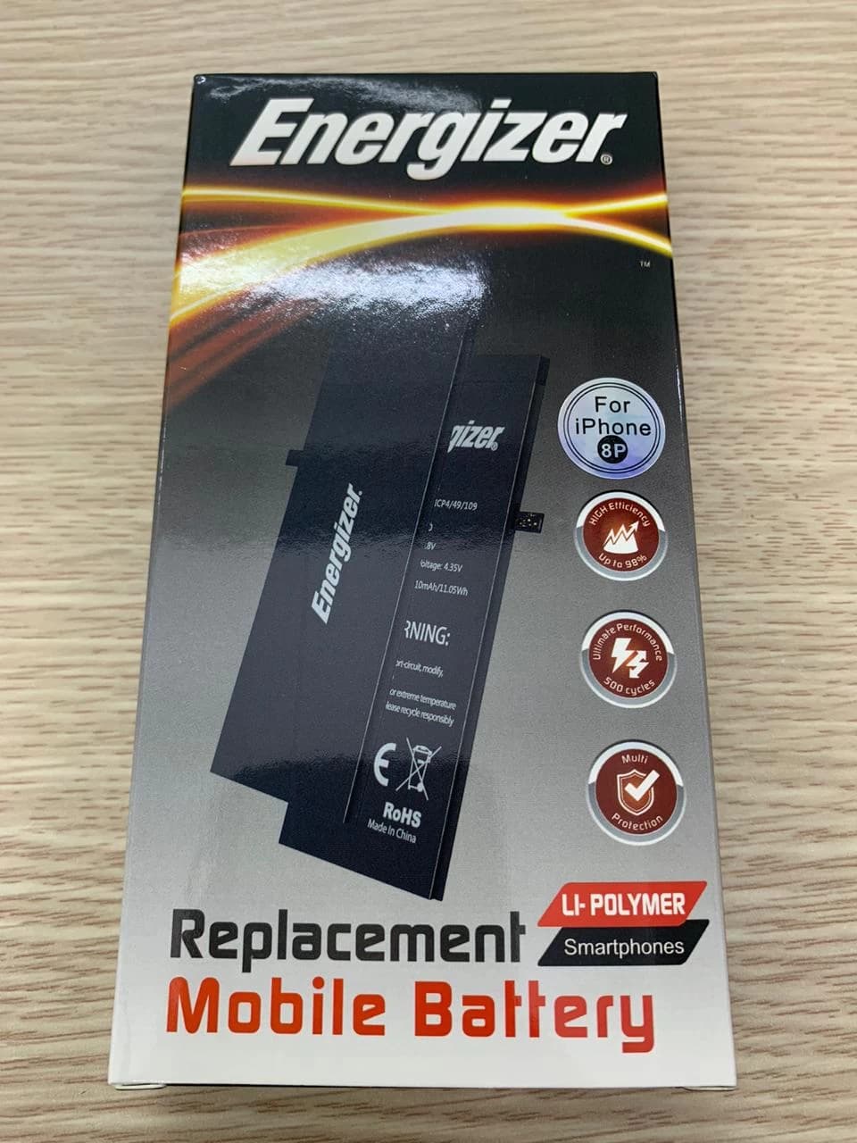 Pin Energizer iPhone 8 Plus ECA8P2691P