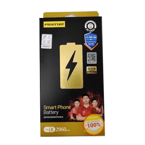 Pin iPhone X PISEN (Dung lượng cao 2960mAh)
