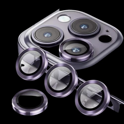 Cường lực chống va đập Camera Mipow Glass Alumium for iPhone14 Pro ProMax