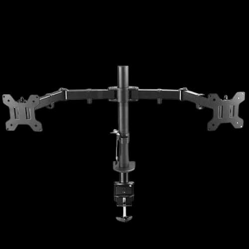 Giá đỡ 2 màn hình máy tính gắn cạnh bàn M052 (17 27 inch)