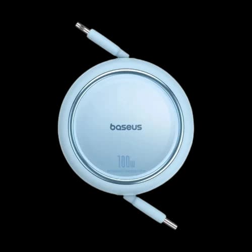 Cáp Baseus Free2Draw Mini Retractable Type C to Type C 100W 1M