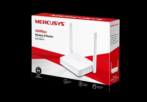 Router Wifi Mercusys MW301R Chuẩn N Tốc độ 300Mbps
