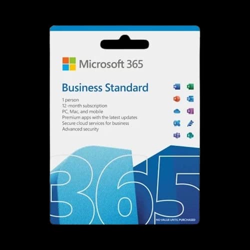 Microsoft 365 Bus Std Retail All Languages 1YR (KLQ 00209)