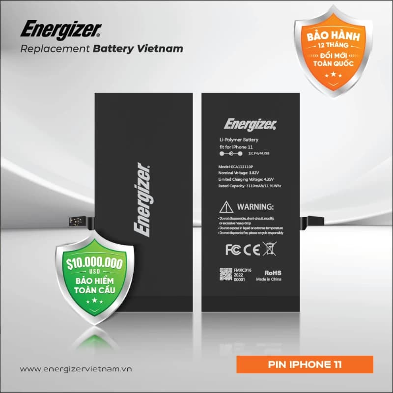 Pin Energizer iPhone 11 ECA113110P