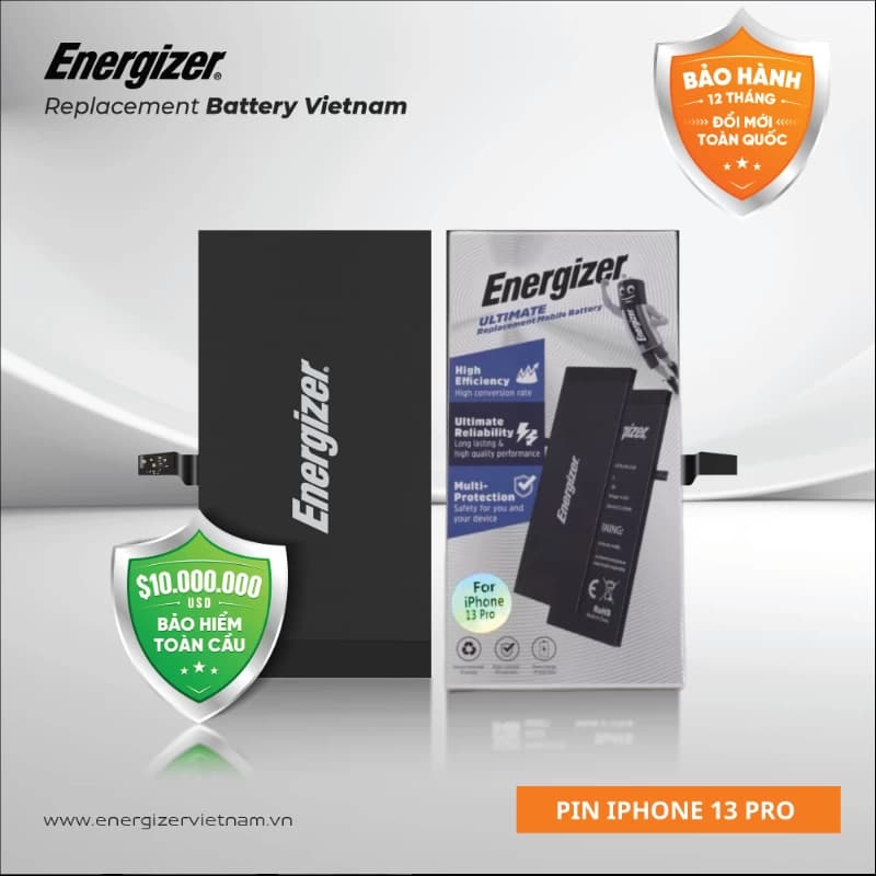Pin Energizer iPhone 13 PRO ECA13P3095P