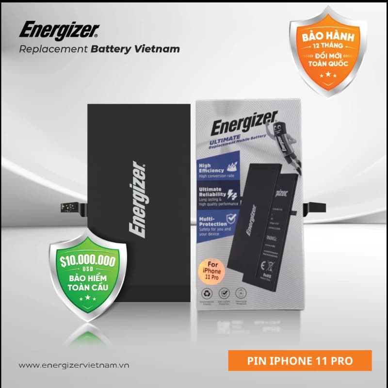 Pin Energizer iPhone 11 PRO ECA11P3046P