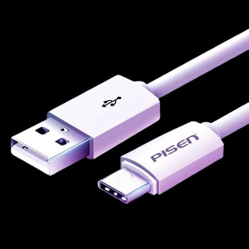 Cáp Pisen Mr White type C USB A 1m