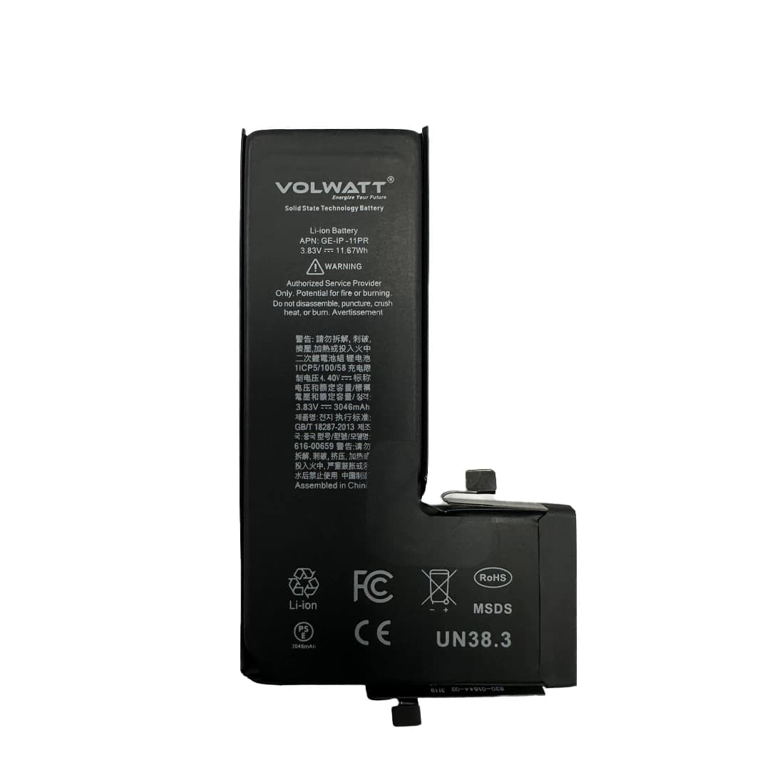 Pin iPhone 11 Pro Volwatt Dung lượng 3046mAh