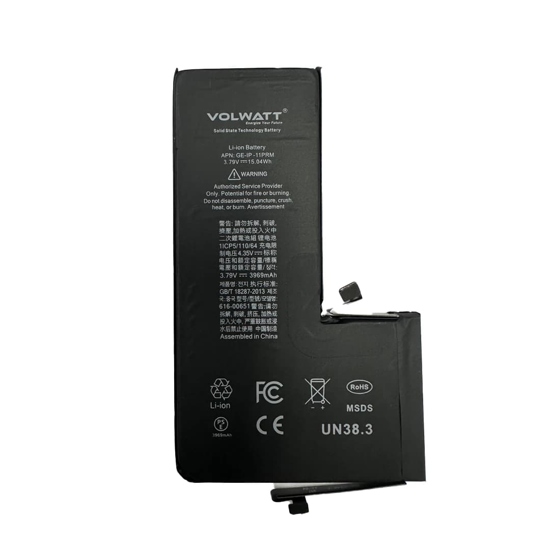Pin iPhone 11 Pro Max Volwatt Dung lượng 3969mAh