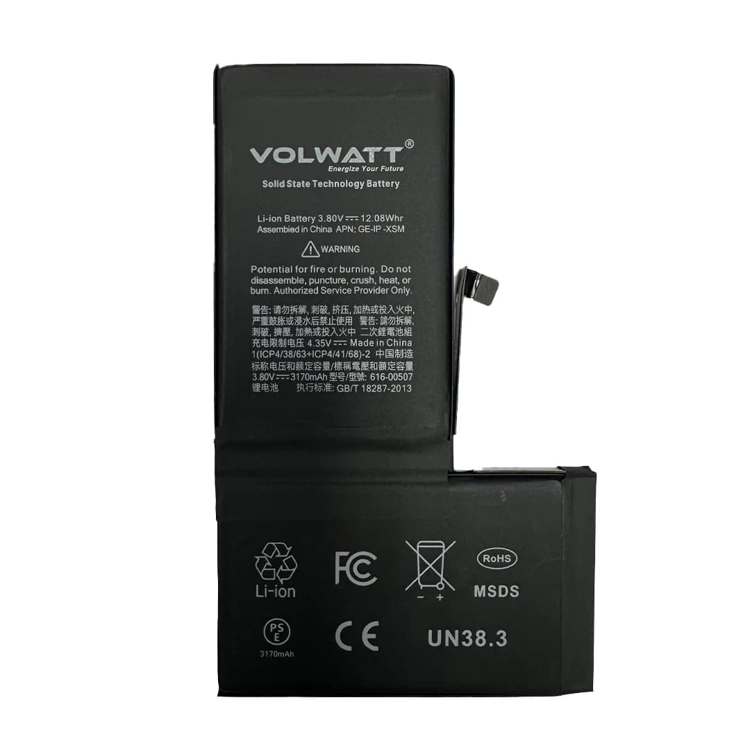 Pin iPhone XS Max Volwatt Dung lượng 3170mAh