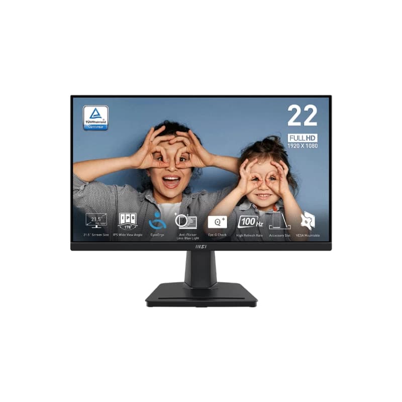 Màn hình MSI PRO MP225 (21.5 INCH FHD IPS 100HZ 1MS) Chính hãng