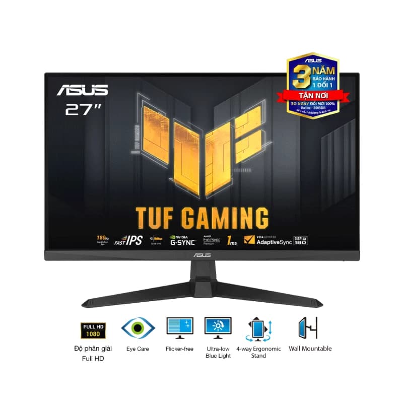 Màn hình ASUS TUF Gaming VG279Q3A (27" FHD IPS 180Hz)