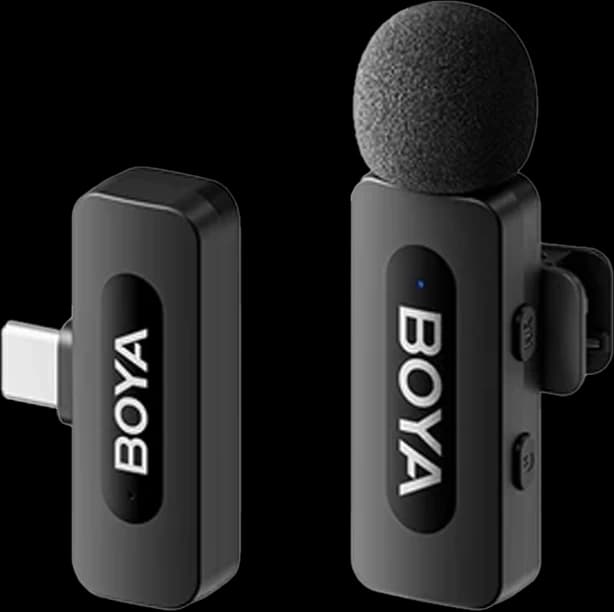 Microphone thu âm không dây Boya BY V10 V2.0 (TypeC 1 Mic)