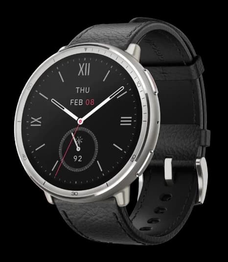 Đồng hồ thông minh Amazfit Active 2 Premium Sapphire (dây da)