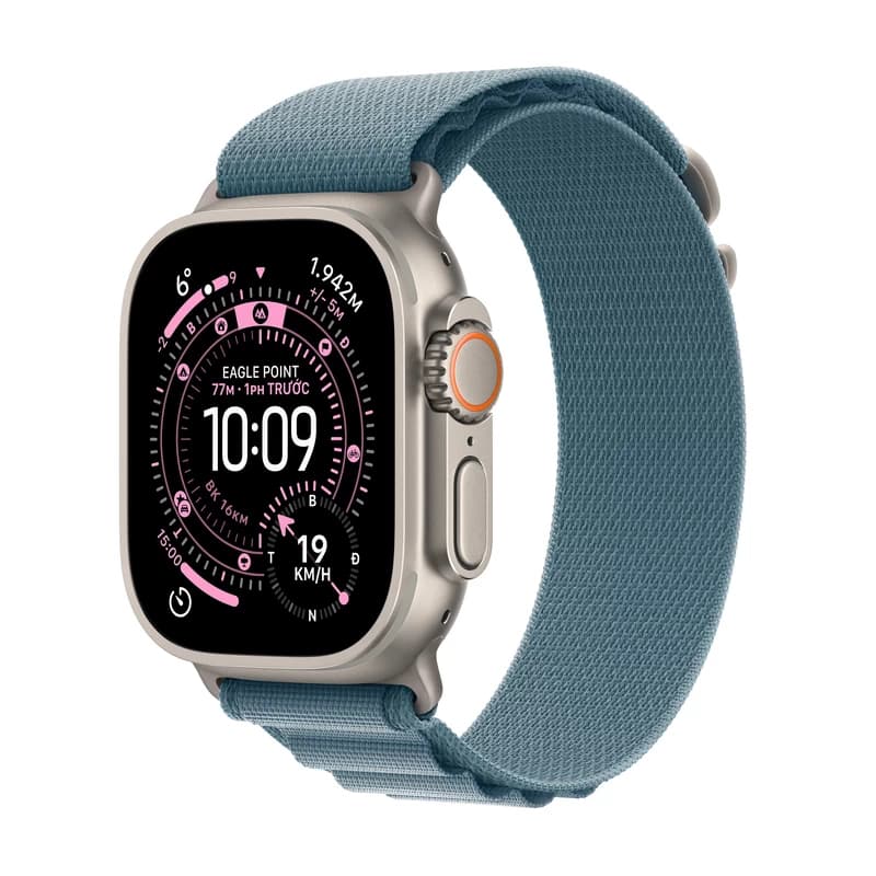Apple Watch Ultra 3 GPS + Cellular 49mm Viền Titan Dây Alpine