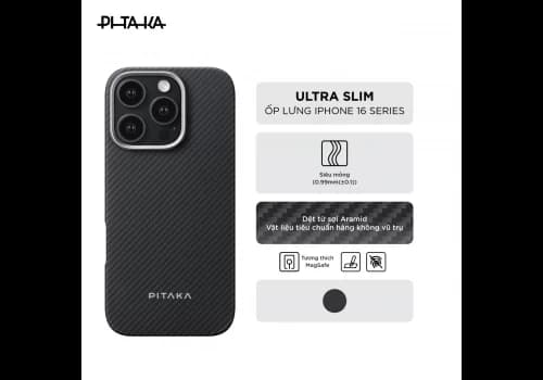 Ốp lưng PITAKA Ultra Slim iPhone 16 Pro Max