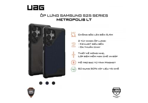 Ốp lưngỐp lưng UAG Metropolis LT cho Samsung Galaxy S25 Ultra