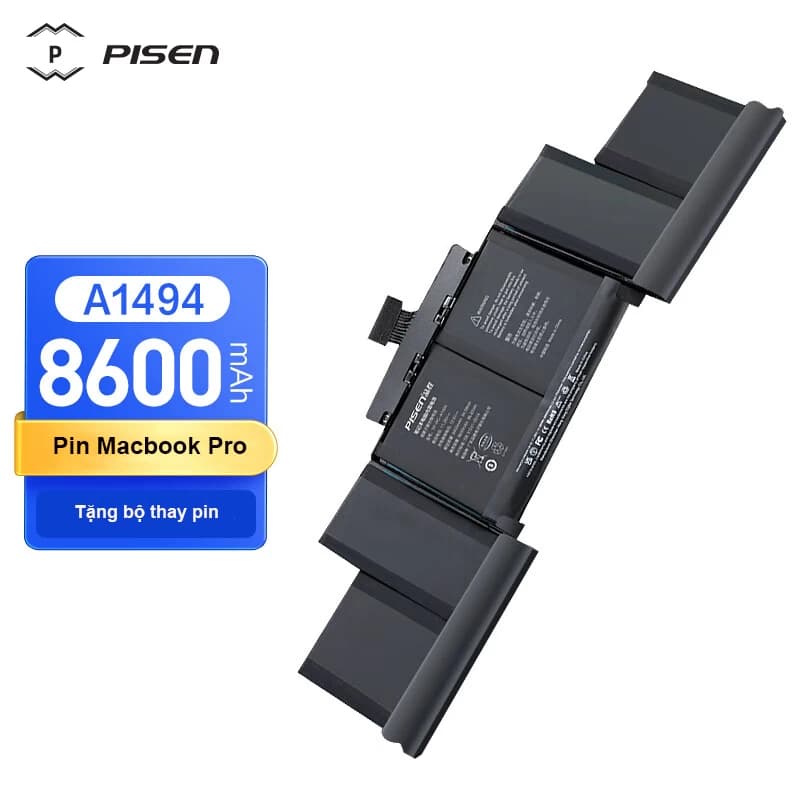 Pin sạc PISEN TP PC A1820 Macbook Pro 15" 2016 2017