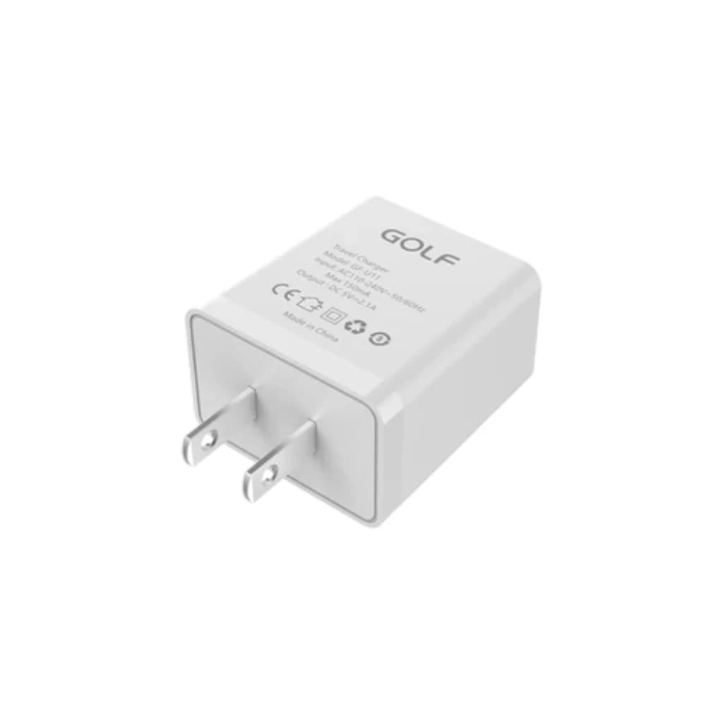 Củ sạc Golf 1 cổng USB A 10.5W chân US GF U11