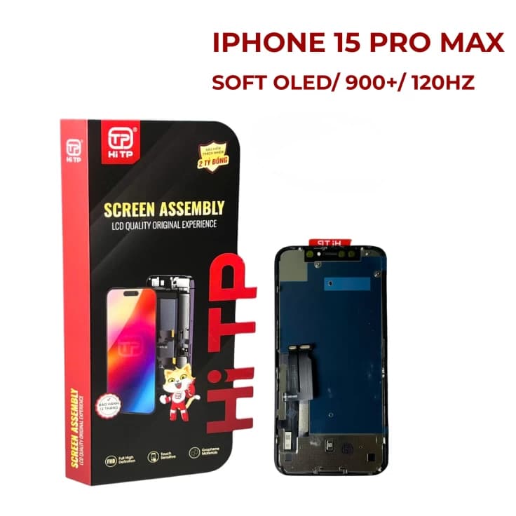 Thay màn hình TP iPhone 15 Pro Max (Soft Oled)