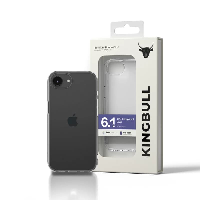 Ốp lưng Mipow Soft Transparent Case for iPhone 16e 17e 6.1 inch