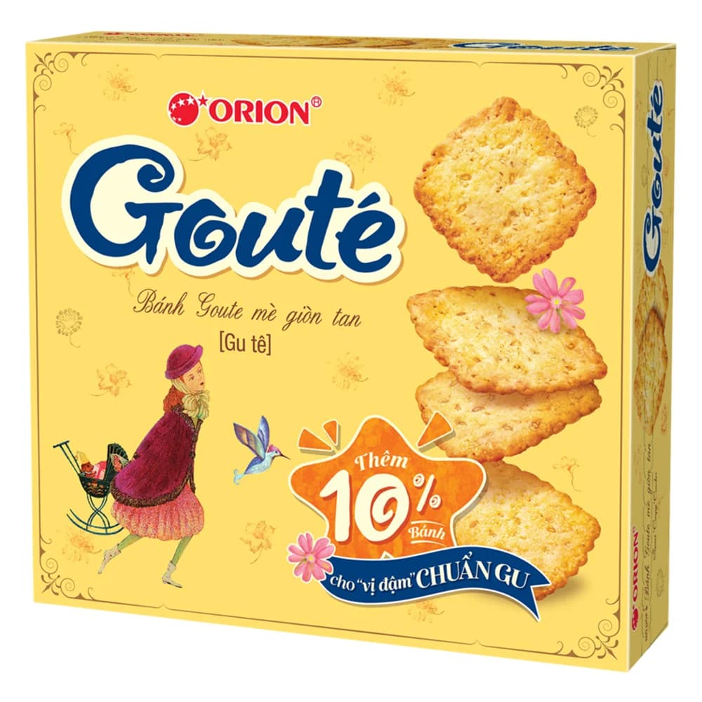 Bánh Goute Mè Giòn Tan 316 8g
