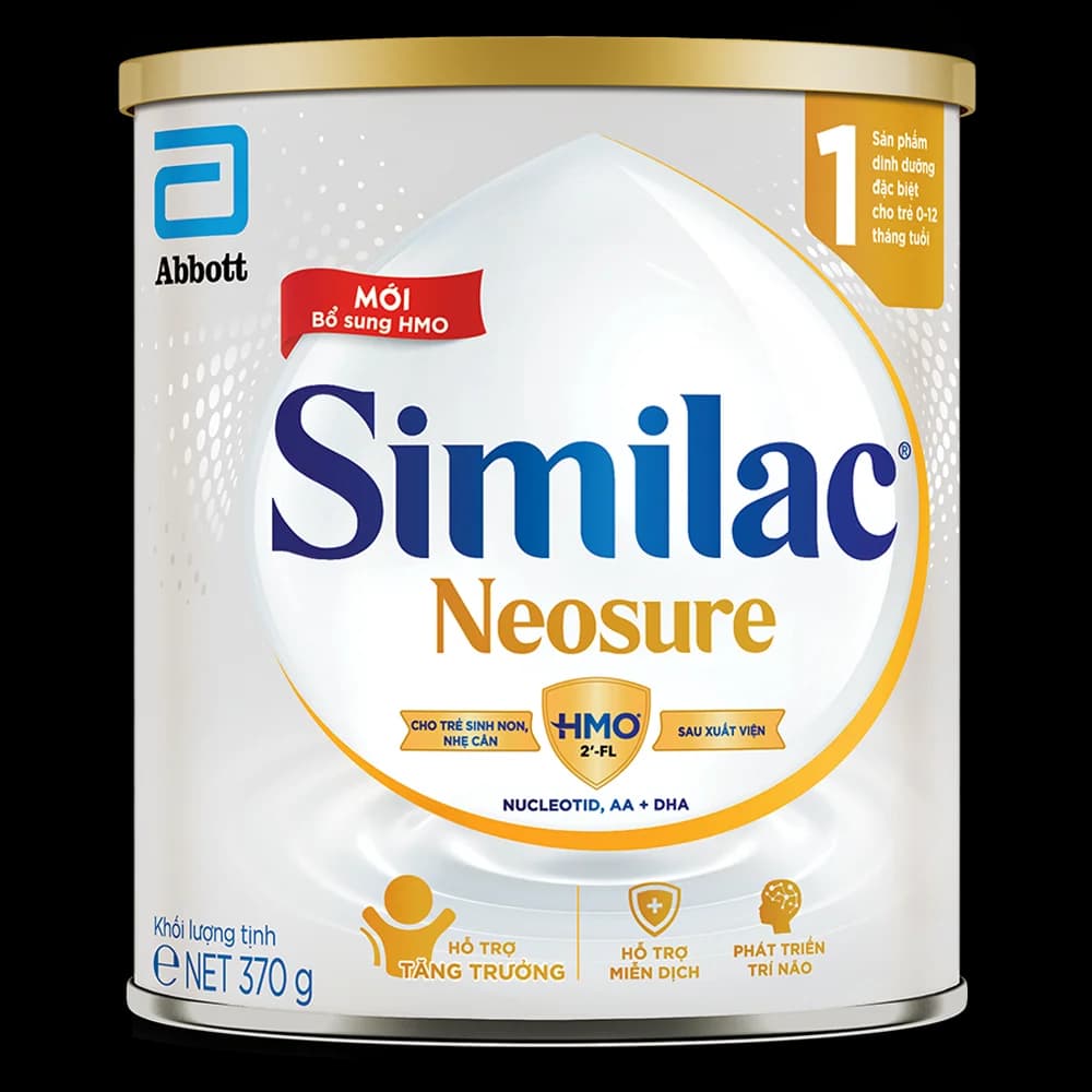 Sữa Similac Neosure 370g (0 12 tháng)