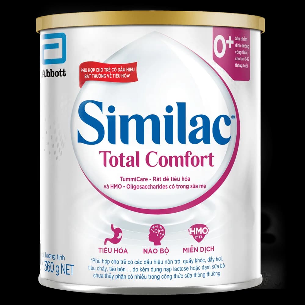 Sữa Similac Total Comfort 0+ (HMO) 360g (0 12 tháng) (giao bao bì ngẫu nhiên)