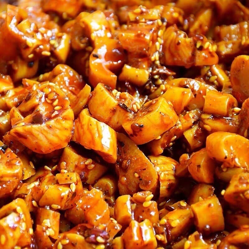 2 5kg Củ Cải Xào Cay Giòn Ngon