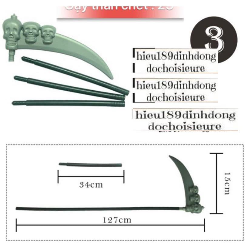 Đồ chơi lưỡi hái liềm tử thần thần chết