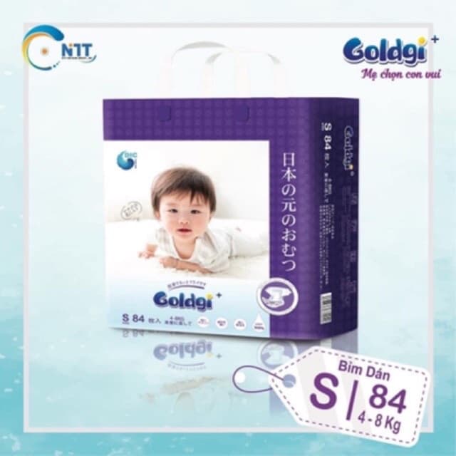 BỈM GOLDGI NHẬT DÁN QUẦN ĐỦ SIZE NB92 S84 Md66 Mq60 Ld56 Lq48 XL44 (hà nam)