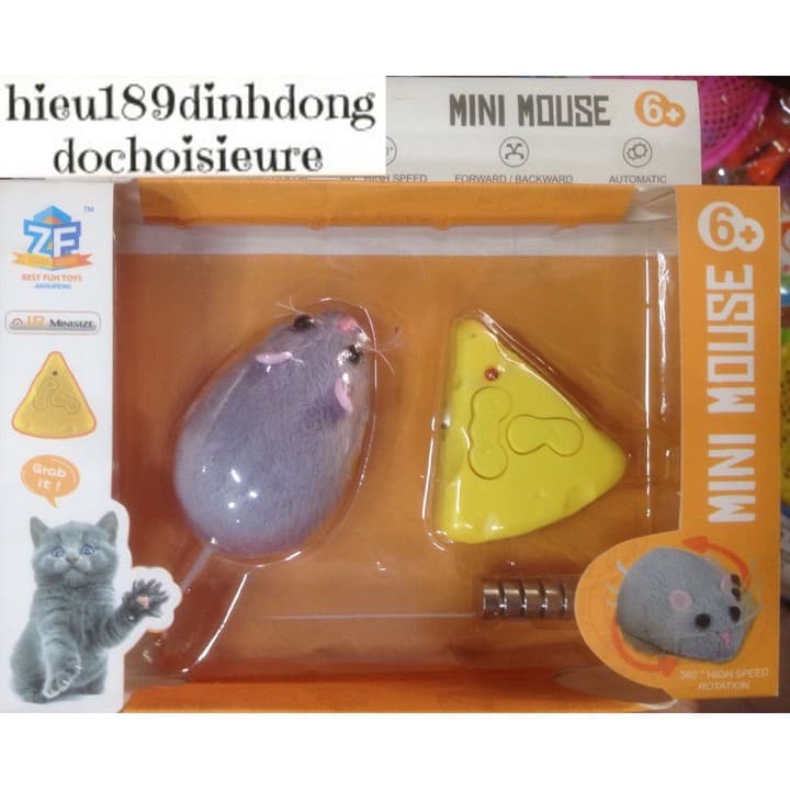 Chuột mini điều khiển từ xa 4 chiều loại 1 full hộp (ảnh thật)