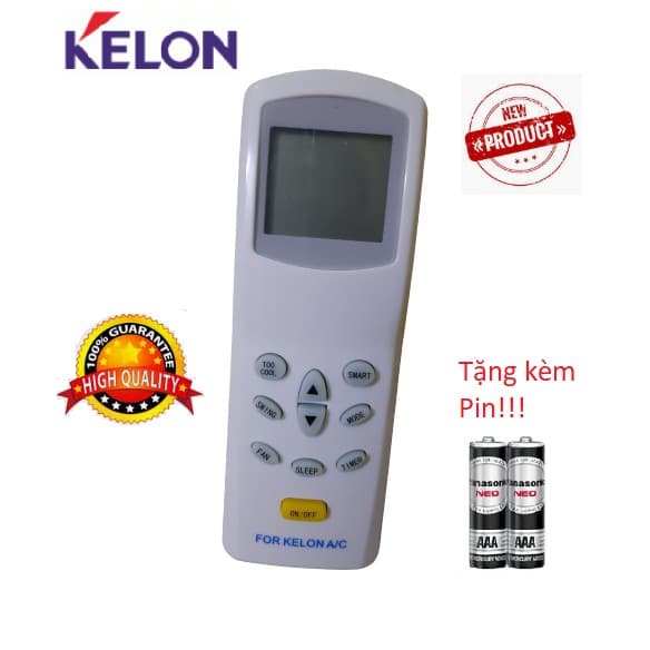 Điều khiển thay thế tương thích cho điều hòa Kelon 1 Hàng tốt