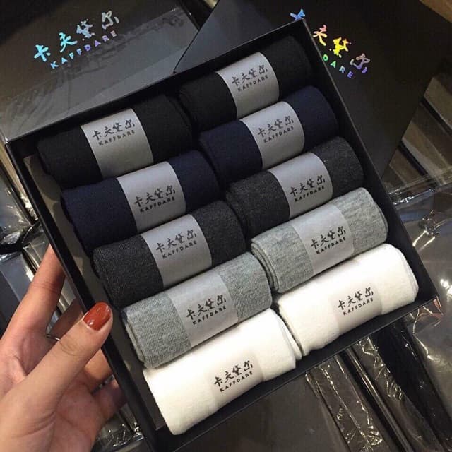 Hộp 10 đôi tất nam chống thối ️ ️ tất nam chống thối