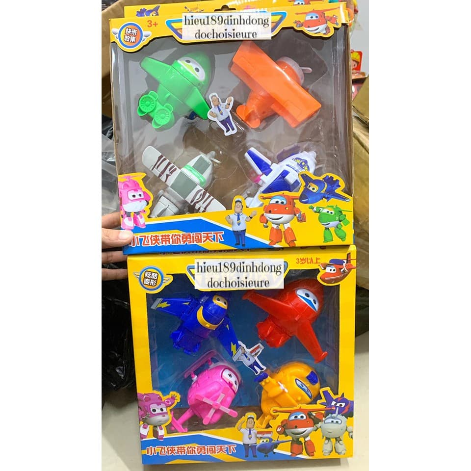 Hộp Đội Bay Siêu Đẳng Máy Bay Loại to 11cm Đẹp