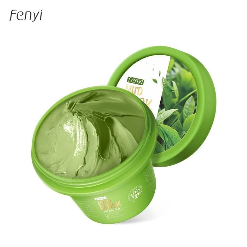 Mặt nạ bùn đất sét Trà xanh Fenyi Giảm mụn Làm sạch lỗ chân lông
