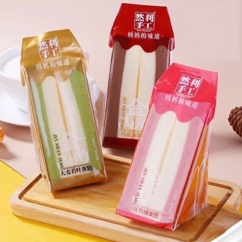 1KG BÁNH BÔNG LAN TAM GIÁC 3 VỊ (10 chiếc)