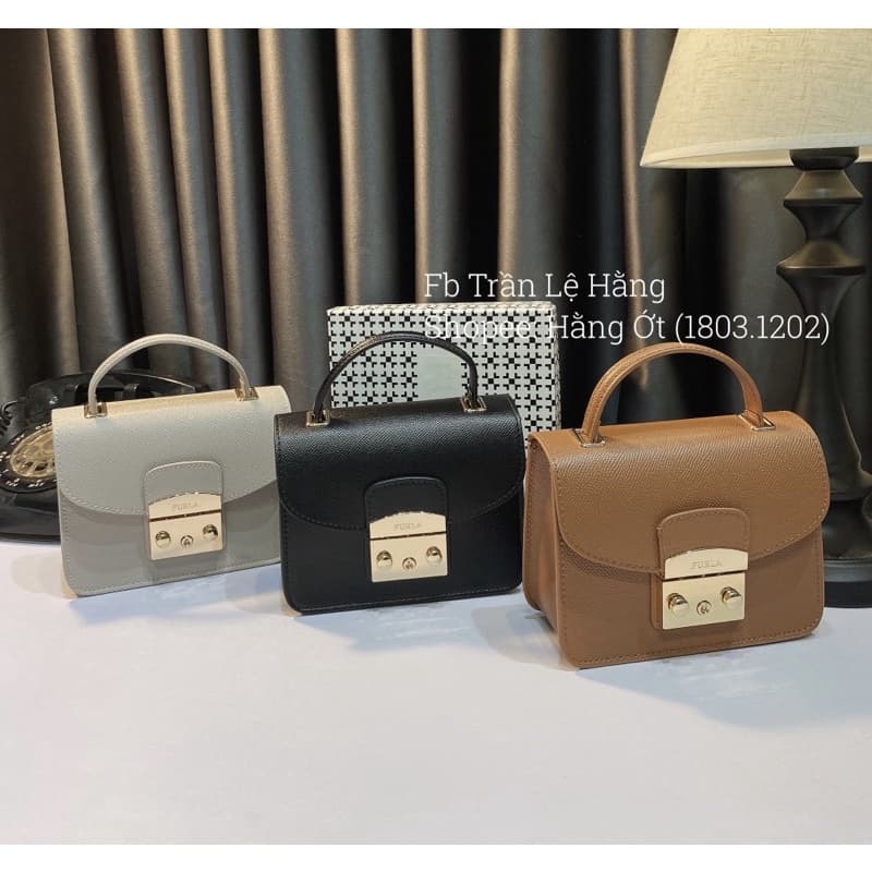 Túi nắp kéo CÓ TAY CẦM kèm hộp sz 17cm ẢNH SHOP TỰ CHỤP