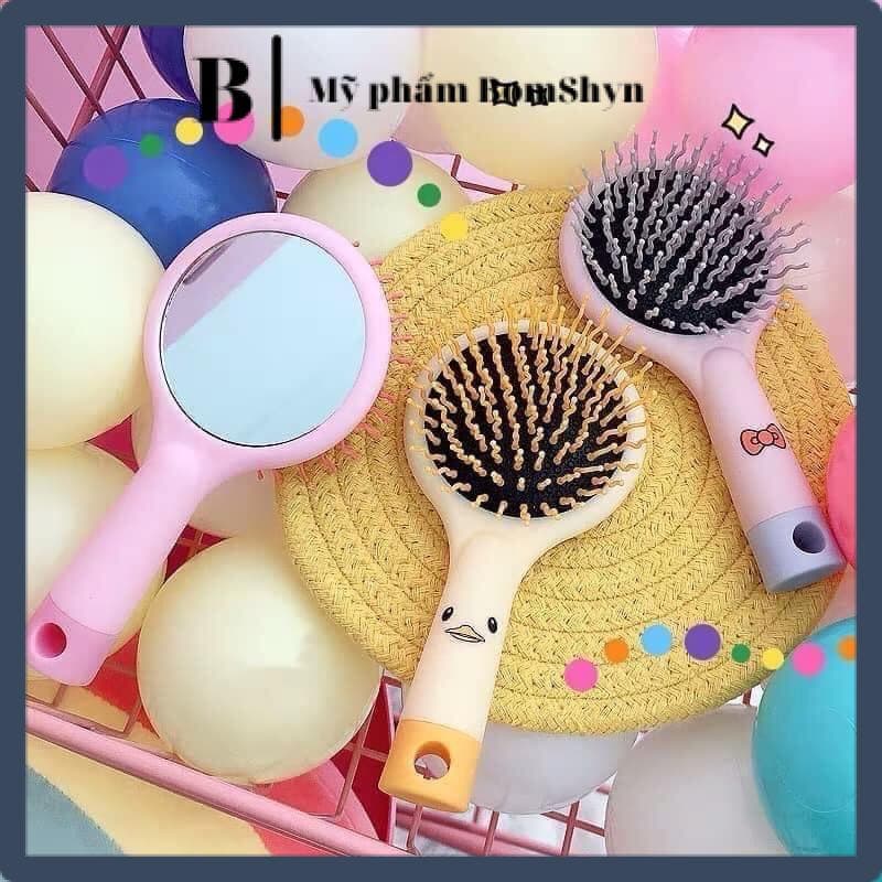 Lược kèm gương 2 trong 1 cute