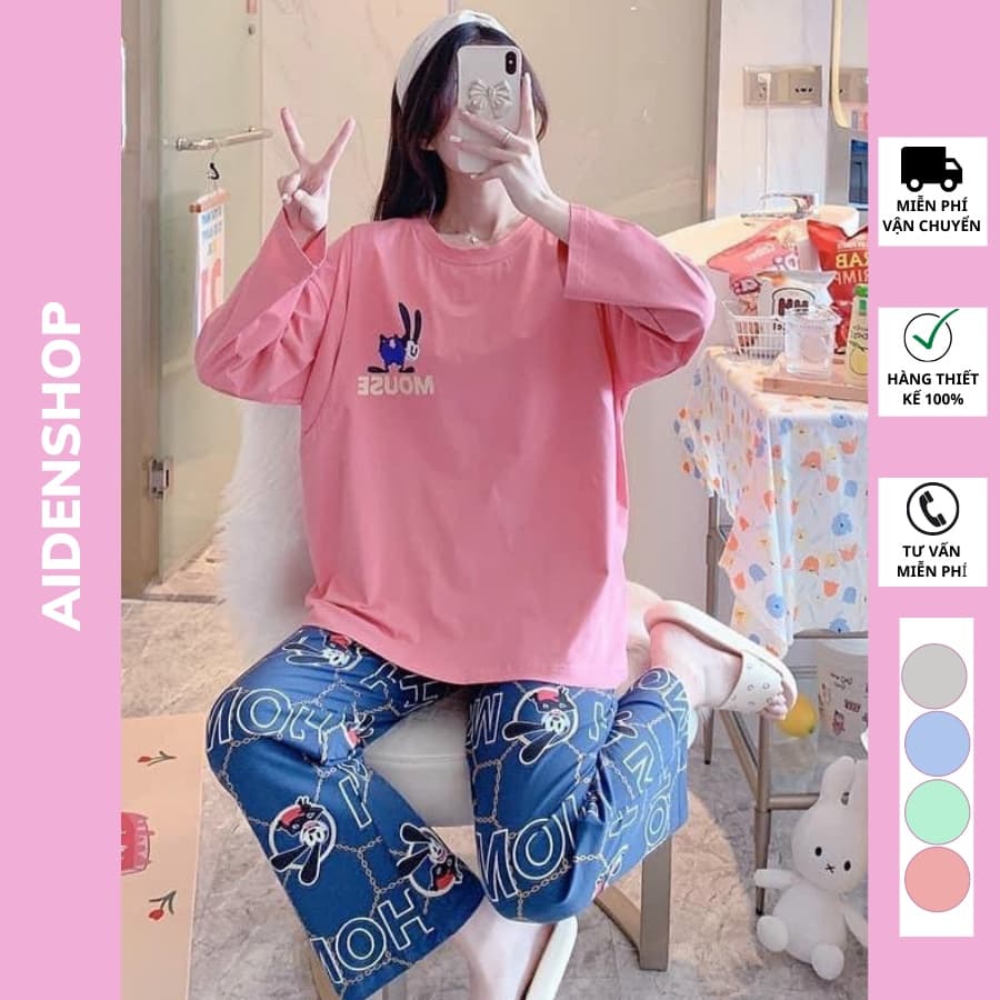 BỘ SAU SINH VÀ BẦU 2 in 1 cotton