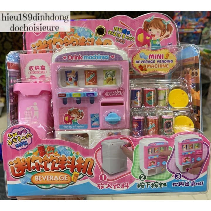 Máy bán nước tự động mini (ảnh thật)