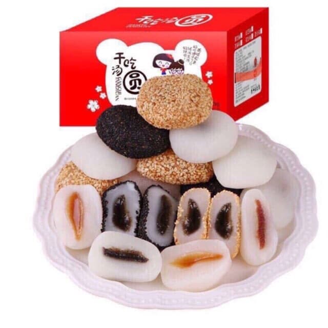 Bánh mochi 2 cô gái thùng 2kg