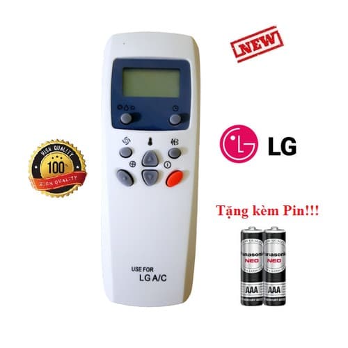 Điều khiển thay thế tương thích cho điều hòa LG 5 LOẠI 1 2 chiều Hàng tốt 100% Tặng kèm Pin