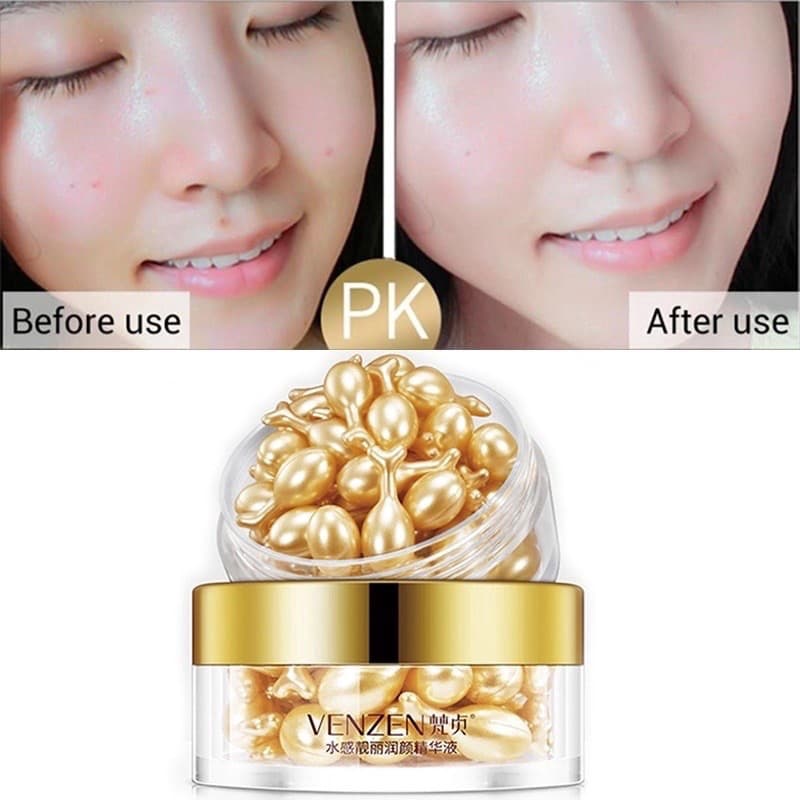 Hộp 30 viên Venzen tinh chất cá hồi se khít lỗ chân lông sáng da
