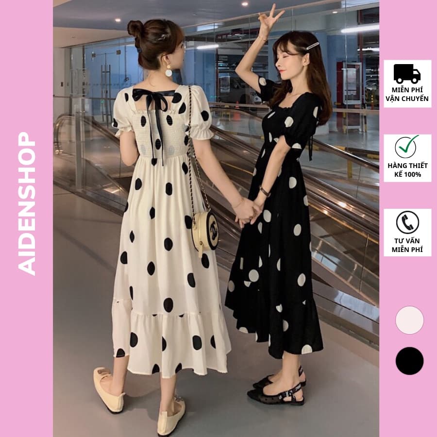 Váy bầu thời trang Aidenshop Đầm bầu thiết kế suông đẹp