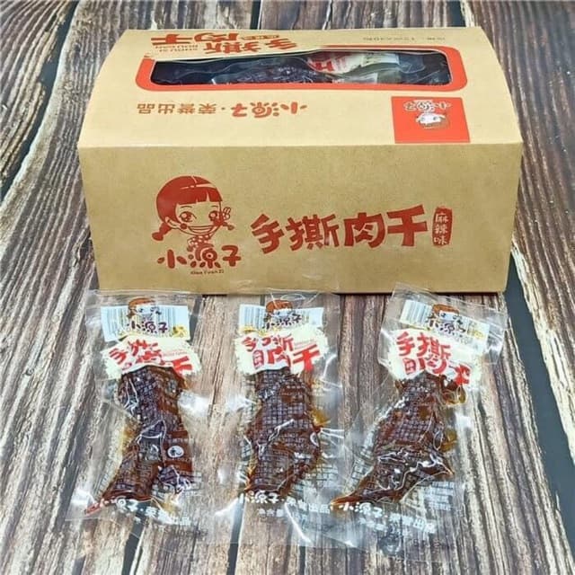1 Thùng 12 Hộp Bò Khô Tứ Xuyên (1 hộp 30 gói)