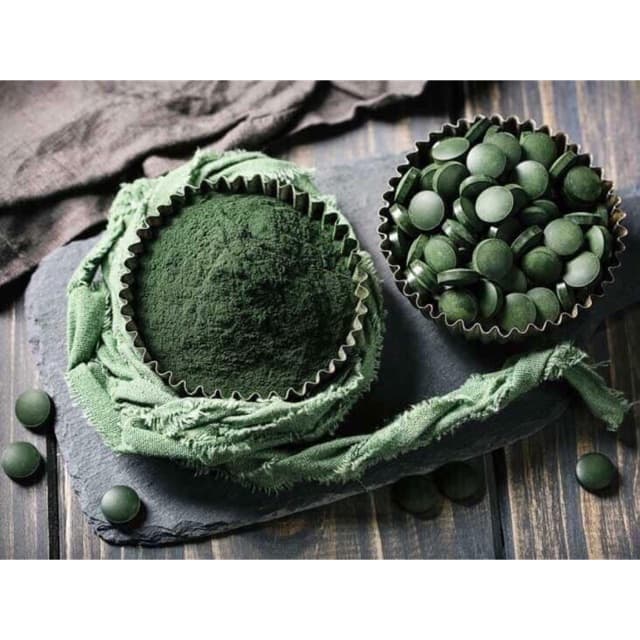 Tảo xoắn Nhật bản uống và đắp mặt (100 viên)