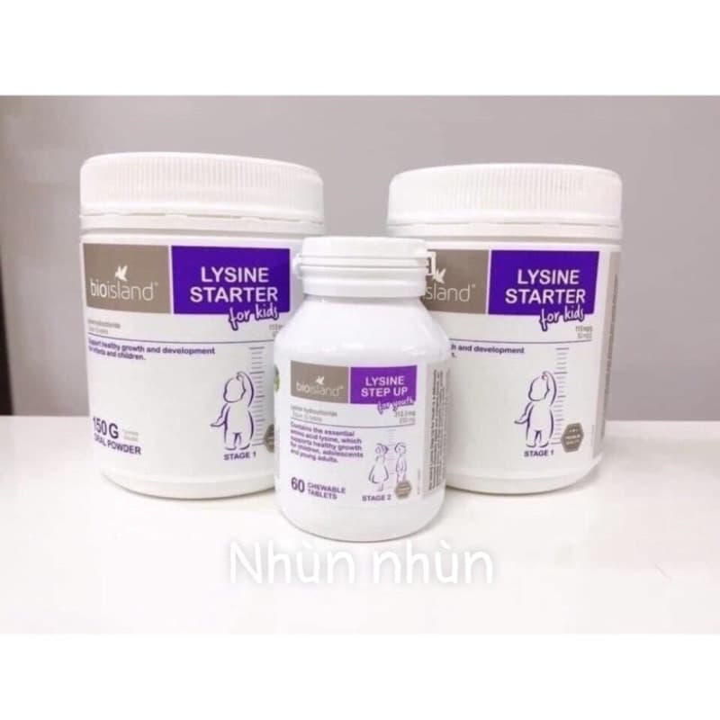 {Mẫu mới date mới}Lysin bột viên Bioisland